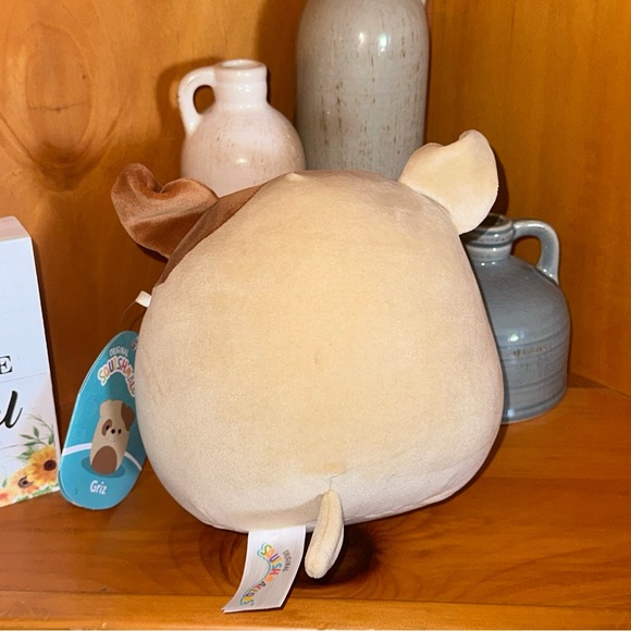 Squishmallow 7" Griz The Bulldog - NEW - Picture 3 of 7